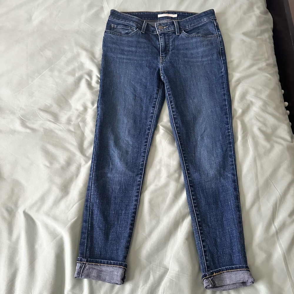 Levi’s Cropped Skinny Jeans (Size 27)